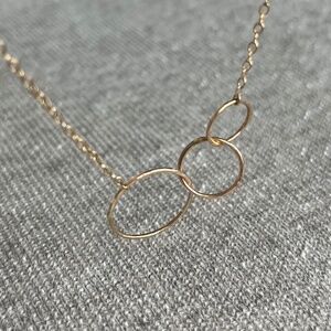 Interlocking Circle Necklace